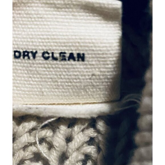 Anthropologie Moth Sweater Womens Medium Brown Long Line Cardigan Button Up Boho - Picture 6 of 7